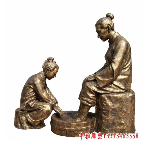 鑄銅打造二十四孝雕像 成都紫銅與鋼雕的藝術呈現(xiàn)